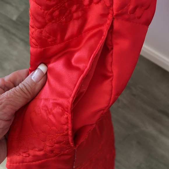 Saks Fifth Avenue Vintage classic quilted robe size P - Picture 3 of 9